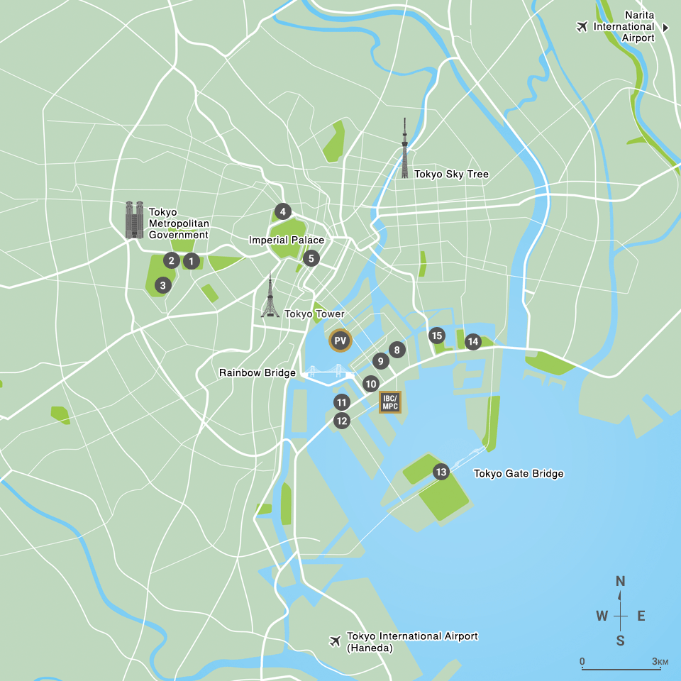 Downtown area Map