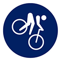 icon:사이클 산악자전거