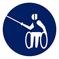 icon:轮椅击剑